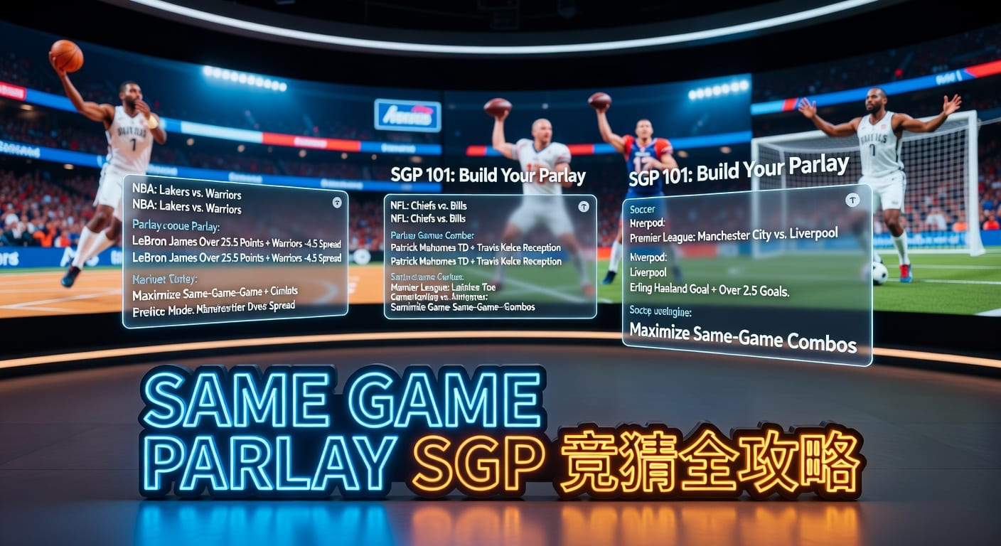 same game parlay SGP 实战要点与组合投注技巧