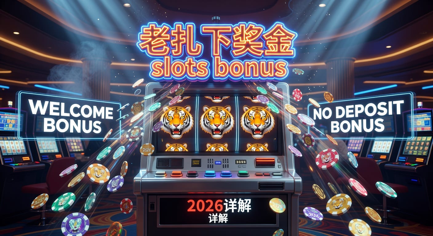 老虎机奖金与欢迎送彩金：slots bonus、welcome bonus、no deposit bonus