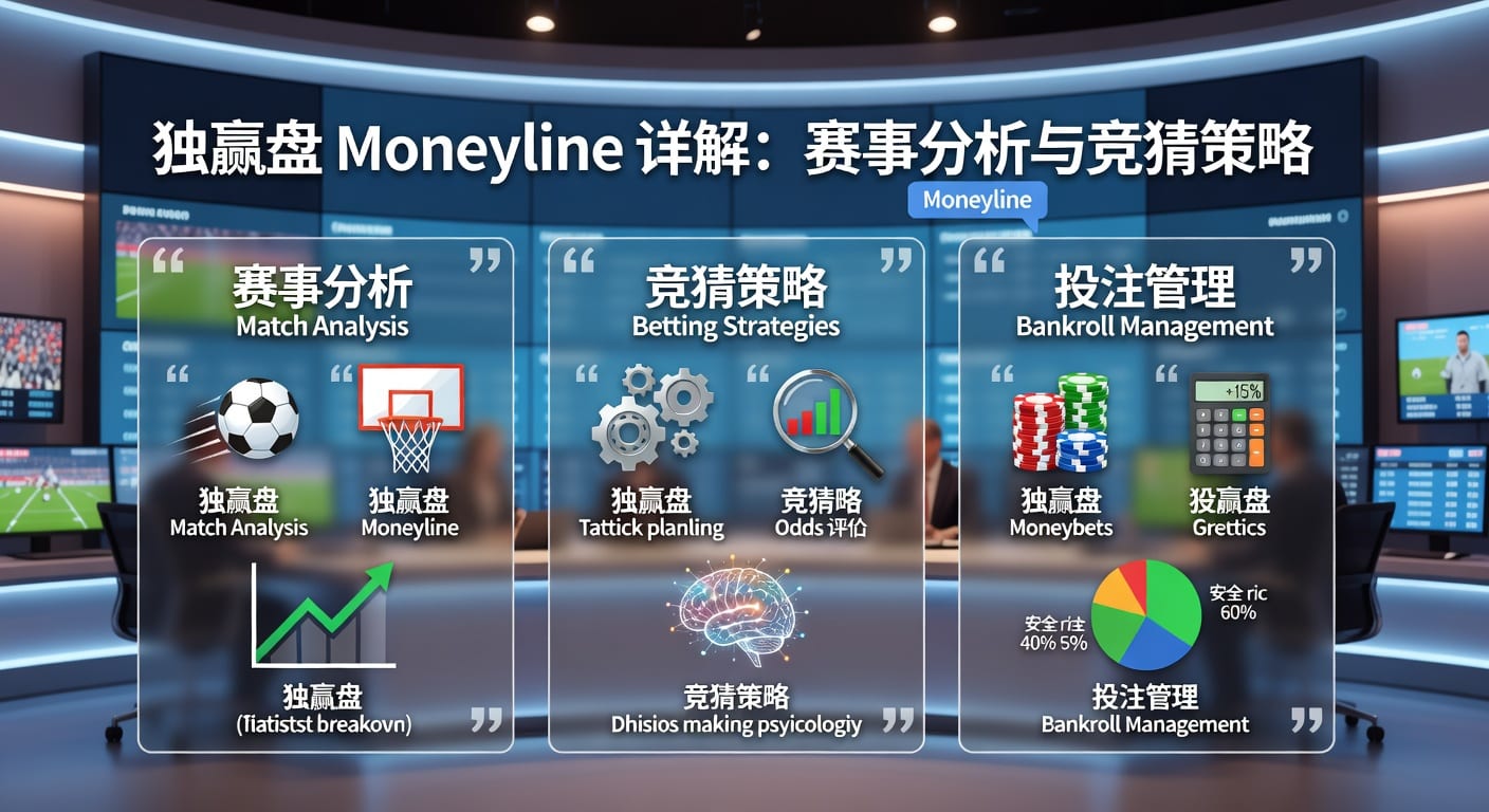 独赢盘 moneyline 实战读盘｜雷速体育官网