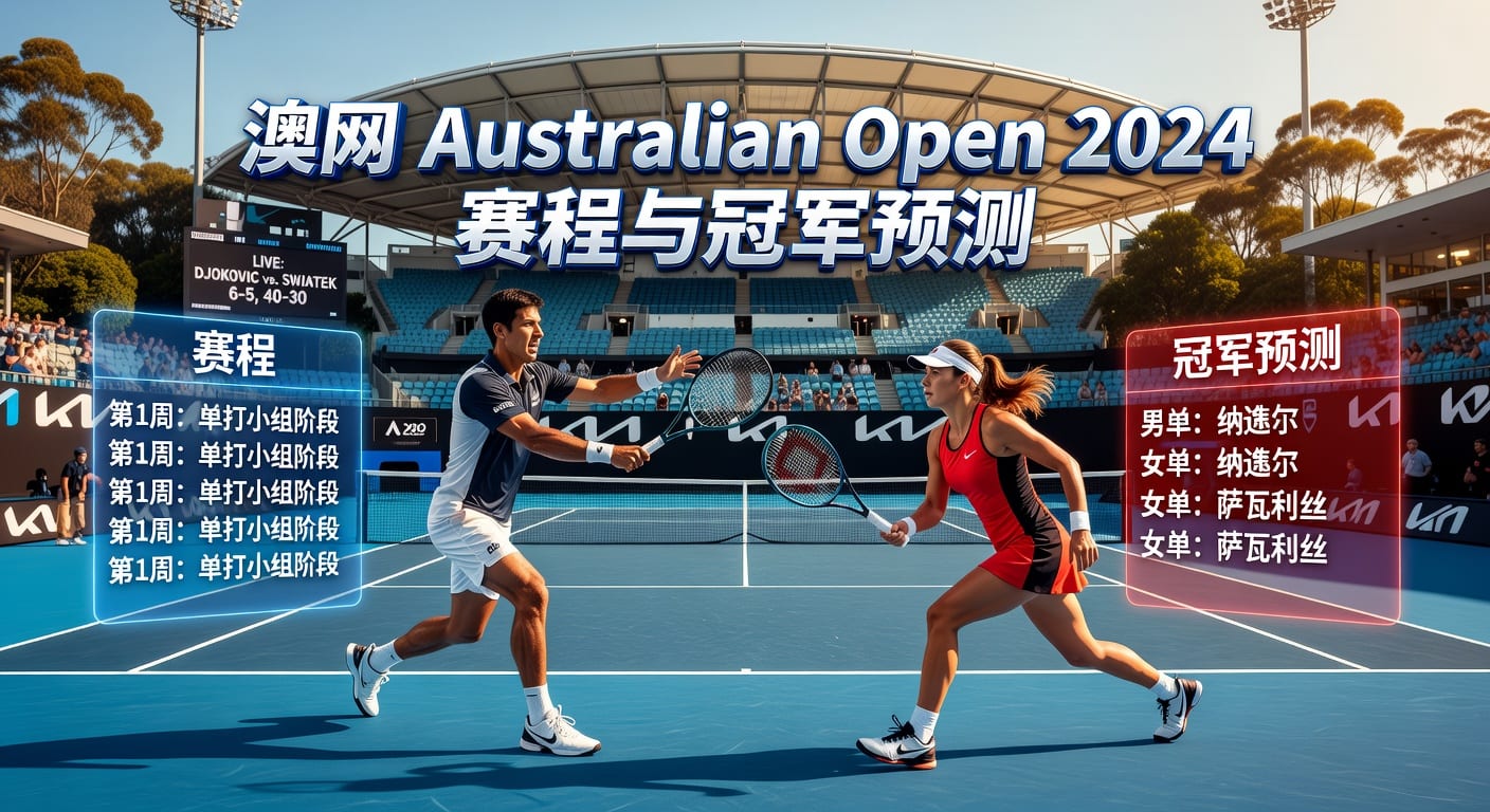 澳网 Australian Open 2026年赛程与赔率解读｜伟博国际体育官网